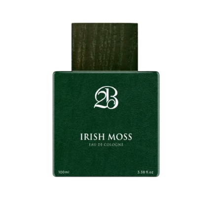 A bottle of irish moss cologne